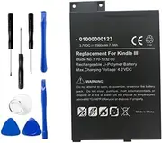 New GP-S10-346392-0100 Battery for Kindle 3 III Kindle3 Keyboard eReader D00901 Graphite 170-1032-00 / FS249 with Tools