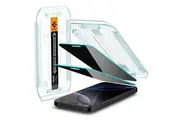 SPIGEN iPhone 16 Pro Max Screen Protector, 6.9 2024 Genuine EZ Fit Privacy Tempered Glass 2PCS for Apple - Black