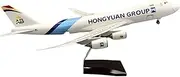 ﻿for Belgian 747-8F Resin Plane Model Freight Transport Display Decoration Collection Toys 47CM 1/160 Scale