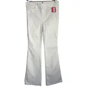 Spanx Women's White Denim Flare Jeans Size Medium