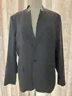 Marna Ro Highland Donegal Tweed Blazer with Leather size 42 Extra Large New