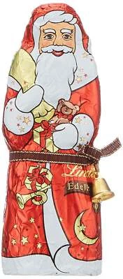 Lindt Santa Edelbitter From Dark Chocolate 125g 3er Pack Of
