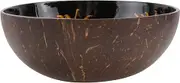 HEMOTON Coconut Bowls - Natural Coconut Shell Key Dish Bowl Decorative Storage Candy Container Nuts Holder (Golden)