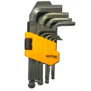 9 piece Short Arm Ball Point Hex Key Set