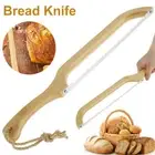 Bread Cutter Stainless Steel Bread Cutting Tool Serrated Bagel Cutter with DeNpt
