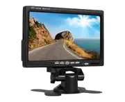 Elinz 7" TFT LCD Monitor Only for Car Rear View Home CCTV System 12V 24V HDMI VGA RCA Input
