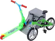 HONITANO 1 Set Mini Finger Bike Model Fun Finger Scooter for Desk Games Entertainment Present Lovers