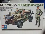 TAMIYA 1/35 SCALE KFZ 120 K2S SCHWIMMWAGEN MODEL KIT Open Box - NEW