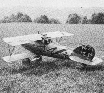 Albatros DV / DVa .60 59" WS RC Model Airplane Plans Templates PDF on USB