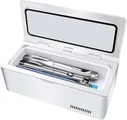 Mini Insulin Refrigerated Box, 2-8°C Medical Refrigerator Drug Cooler Drug Storage Box, Portable Insulin Freezer Refrigerator Portable, Hd Led Display