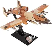 Replica Pre-Build Aircraf 1/144 Scale for Warthog Attack Aircraft 1990 Operation Desert Storm A-10 Military Classic Display Aircraft Model Collection Gift Display