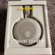 Nee heyday Bluetooth Wireless Speaker, Water Resistant, 33' Range, Gray