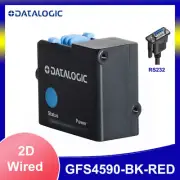 Datalogic Gryphon GFS4590-BK-RED RS232 Fixed Mount Barcode Scanner with Cable