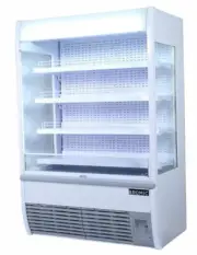 New 4 Tier 1330L Open Display Supermarket Fridge Cooler Bromic VISION1200 ..