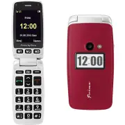 BNIB Doro Primo 413 Single Sim Red Factory Unlocked 2G OEM