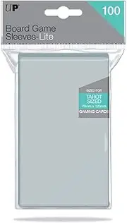 Ultra Pro Lite Board Game Tarot Sleeves, 70 mm x 120 mm Size (100 Count)