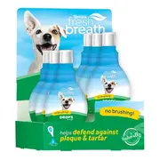 Tropiclean Fresh Breath Drops Oral Care for Dogs 65ml