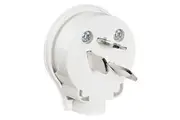 Plug Top 20A 250V 3P Side Entry White