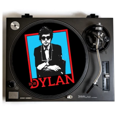 BOB DYLAN Turntable Slipmat For Vinyl Records 12" DJ Slip Mat Record Vinyls Mat
