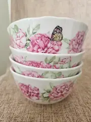 New Royal Albert Miranda Kerr Friendship Bone China 6" Cereal/Soup Bowl Set of 4
