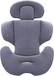 Innokids Infant to Toddler Head and Body Support Pillow, Infant Car Seat Insert Cushion Pad, Headrest with Adjustable Height, Perfect for Baby Car Seats, Strollers, Carriers (Gray)