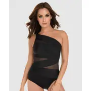 Miraclesuit Swim Network Jena One Shoulder Shaping Swimsuit