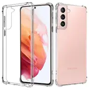 For Samsung Galaxy S21 Crystal Clear Case Shockproof Tough Air Cushion Gel Clear Transparent Heavy Duty Case Cover