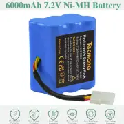 7.2V 6000mAh Ni-MH Battery for Neato XV-11 XV-12 XV-14 XV-15 XV-21 XV-25 VX Pro