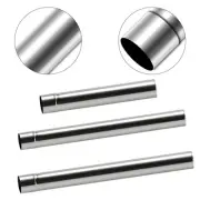Straight Stainless Steel Flue Pipe for Wood Stove Heating and Ventilation
