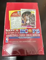 1990-91 Basketball NBA Hoops Series 2 Factory Sealed Box. Jordan, Bird, Magic