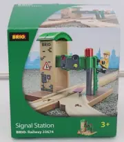 BRIO World 33674 SIGNAL STATION Thomas Wooden Train Track - NEW -