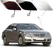 Front Bumper Tow Hook Cover Towing Eye Cap Fit for Mercedes Benz E-Class W212 E300 E350 E400 E550 2010 2011 2012 2013 2128850126 A2128850126 (Black, Right Passenger Side) Xinpinsai