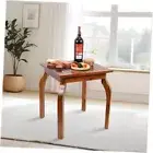 20" End Table Acacia Wood, Farmhouse Side Table, Small Side Tables, Slatted