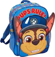 [PAW PATROL] Backpack For Boys 3D Plush Chase Large Rucksack School Nursury Travel Bag with Drinks Holder