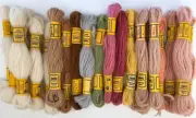 19 bulk lot DMC FLORALIA Tapestry Needlepoint wool 3 ply PERSIAN WOOL