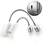 Screw Socket E27 Converter Flexible Extension Adapter LED Light Holder