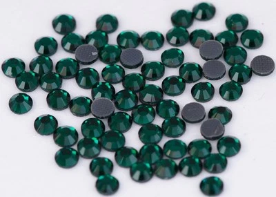 DMC Rhinestones 2880pcs 10ss Emerald Hotfix iron-on