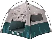 1:12 Camping Small Tent Model Movable Dolls Tiny Cute Tent Miniature Camping Tent Photography Props Miniature Scene Accessories