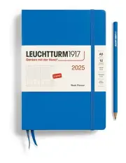 [LEUCHTTURM1917] Week Planner Hardcover Notebook 2025 inSky