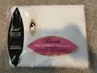 Penneys Pencale White Cotton Percale Double Bed Flat Sheet Sealed 81" x 108" NOS