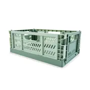 5L Collapsible Crate - Small, Green