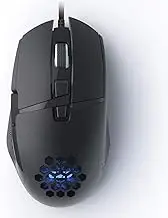 C303 Wired Gaming Mouse, RGB Computer Mouse Honeycomb Design, 6 Adjustable DPI Up to 7200, 8 Programmable Buttons, Ergonomic Gaming Mice Wired Mouse for PC/Mac/Laptop