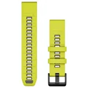 Garmin QuickFit 22 Watch Band - Amp Yellow/Graphite