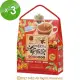 【豐滿生技】紅薑黃黑糖海燕窩/桂圓紅棗(即溶包)紅盒 (25gx10包/盒 )3盒組