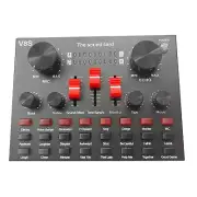 V8S Microphone USB Rechargeable External Mixer Karaoke 3.5Mm Interface7893