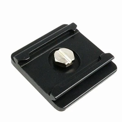 Quick Release Mounting Plate Camera Tripod 1/4in thread compatible w/ most DSLR