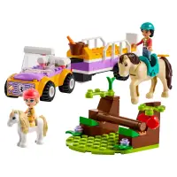 在飛比找蝦皮購物優惠-[微樂-樂高] LEGO 42634 馬兒和小馬拖車 Hor