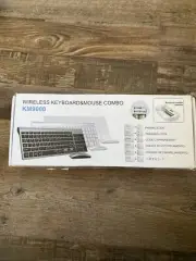 Topmate KM9000 Wireless Ultra Thin Keyboard and Mouse Combo