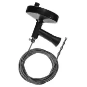 Drain Augers 7m Stainless Steel Drain Clog Remover Tool Black