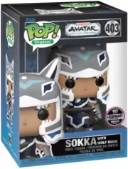 SOKKA WITH WOLF MASK The Last Airbender Funko Pop Digital NFT Redemption Presale